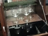 Gorgeous golden oldie drinks cabinet