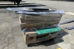 Boxes, arm chairs, various personal goods, artwork ~7 cu m total
