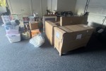 7 large boxes, 1 135 x 80 x 55 44kg, 2 85 x 85 x 85 3 150. 120 x 10 26...