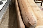 LUCA HENDRIX LEATHER 3 SEATER SOFA from Farmers