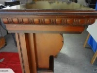 Kauri Fire Mantle Carved