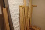 Queen bed, Queen mattress, 5 boxes