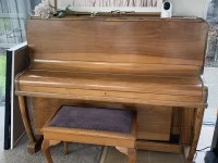 Upright Broadley piano