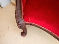 ***genuine antique victorian couch sofa***