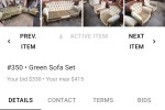 Two seater couch, Arm chair, Arm chair