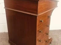 Antique Davenport Writing Desk, Beautifully Crafted, Inlaid>>>
