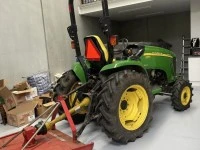 John Deere 3520 with Slasher