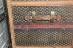 Goyard steamer trunk