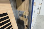 Sauna dismantled