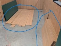 Plywood Window/Wall Panels + MDF Linings + Hardware in boxes