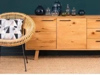Sideboard / Buffet, Nood, Mid Century Style