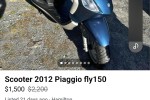 Motorcycle Piagio 2012