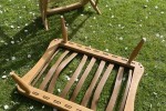 Mid century Ercol 203 chair and 341 footstool
