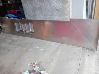 Stainless steel benchtop