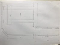Motor Bike Frame for 2 motorbikes for Trailer