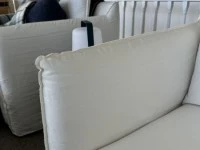 2 White 100% Linen Armchairs - RRP $3,600. Grab a bargain, Armchair