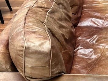 Madison style 3 Seater leather