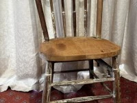 Dining chair, Wooden box