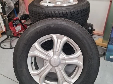 17 Inch Isuzu wheels and tyres