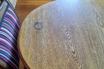 Oak dining table - 185cms