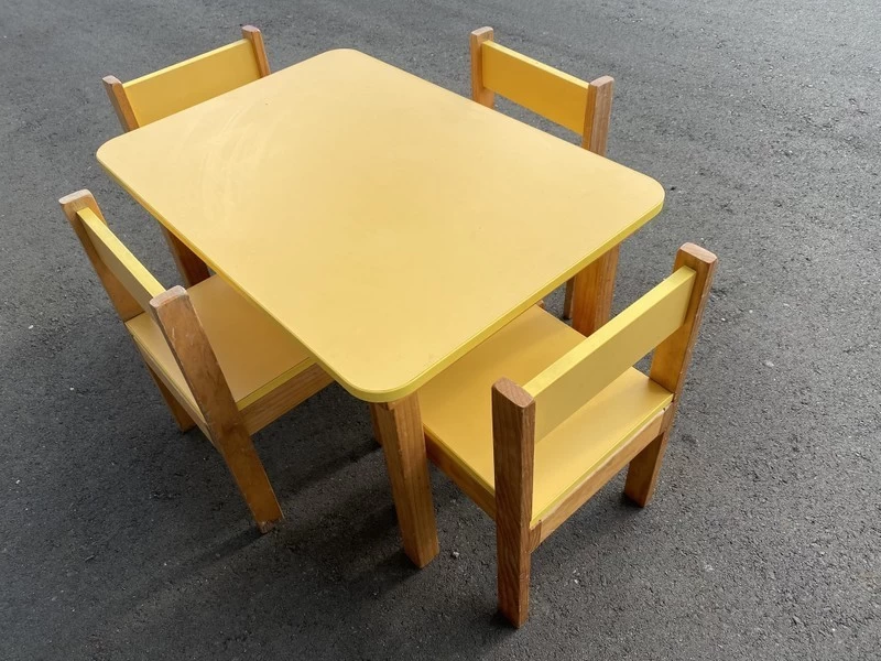 Children's table and chairs