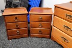 Solid Wood, Bedroom Set, Dresser, Side table