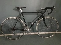 Elite road bike, made by noted motorcyclist frame maker Ken McIntosh, ...