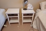 Kitchen stool (3), Glass table top, Fridge, Coffee table. Glass top, A...