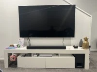 Queen bed Bed frame, Head Board and Mattress, Queen bed Bed frame, Hea...