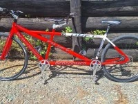 Tandem bicycle / bike