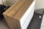 King single mattress, 3 drawer dresser