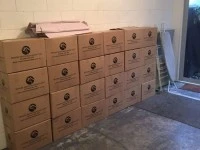 3 double beds, Boxes 30, Dining table, Two chairs, Washing Machine, Mi...