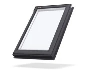 Velux Grey coloured back mounted electric venting skylight - VSE.