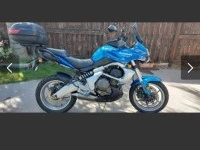 Motorcycle Kawazaki KLE650 Versys
