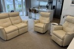 1x two Seater couch + 2x armchairs lounge suite