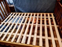 Queen size frame and mattress