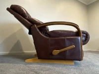 LazBoy Rocker Recliner - Genuine Leather, Harbor Town, there are 2 laz...