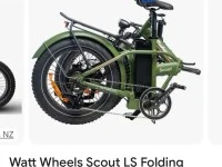 Fold up electric bike