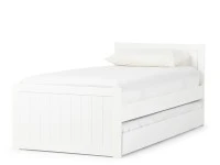 1 x Single bed with 1 x Trundler bed underneath complete with headboar...