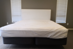 King size mattress, split base and headboard