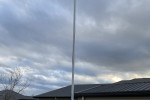 Flag pole 7m aluminium