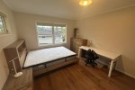 Queen bed with Mattress, bedside table (2), tallboy, study table, mirr...