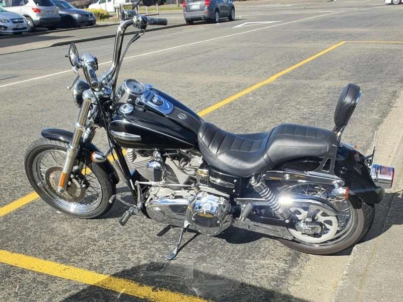 Motorcycle Harley davidson Superglide