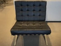 Replica Barcelona chair - genuine leather