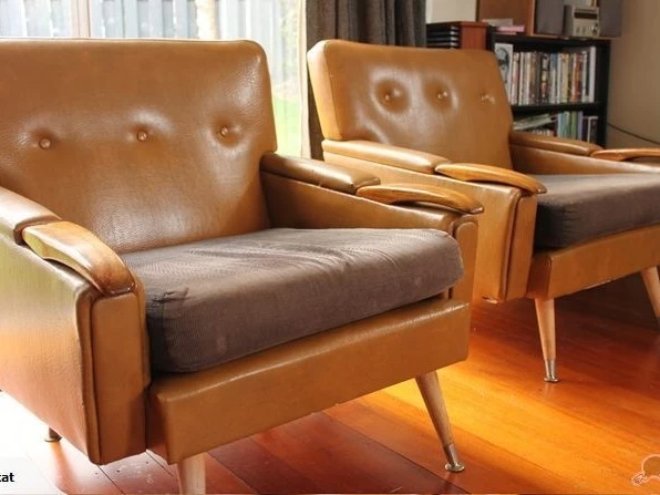 60's lounge suite - sofa and two chairs