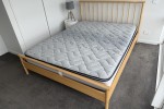 Queen bed and Mattress, Small 2 seater Couch, Standing fan, 42" TV, TV...