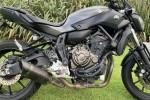 Motorcycle Yamaha MT-07 2016