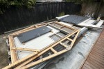 Dismantled 7x4m garage