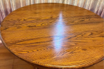 Round dining table