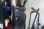 Queen bed, Golf clubs wrapped, no bag, Guitar in case, Luggage bag